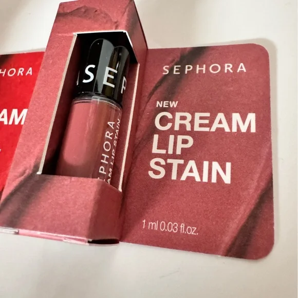 Sephora Collection Cream Lip Stain in Always Red and Marvelous Mauve - Picture 5 of 13
